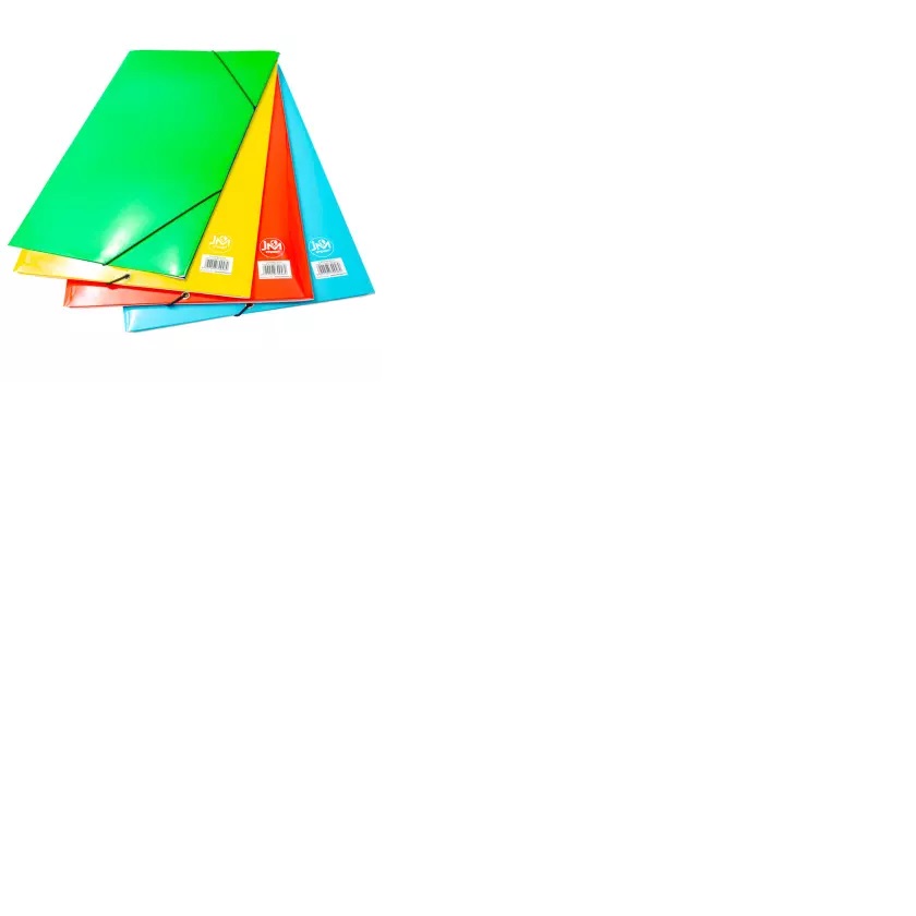 CARPETA C/ELASTICO OF.CARTON COLORES(20-100)
