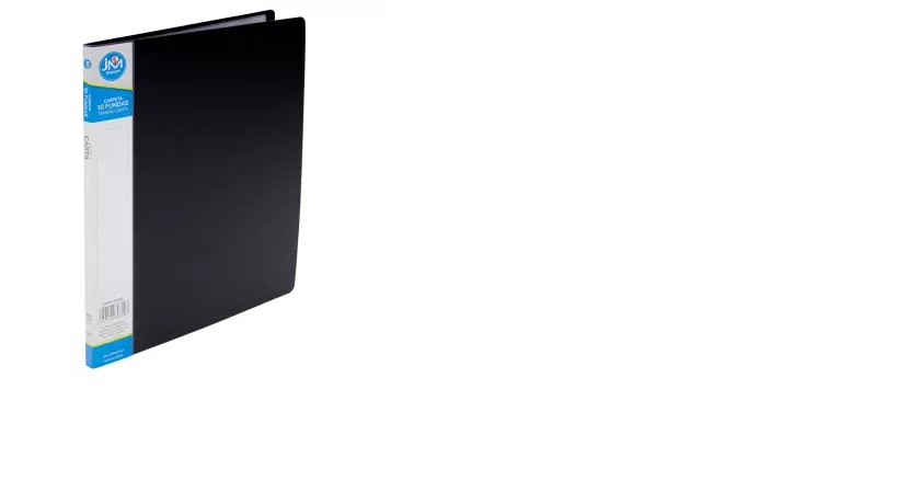 CARPETA C/ 10 FUNDAS CARTA NEGRA US-10A (24-96)
