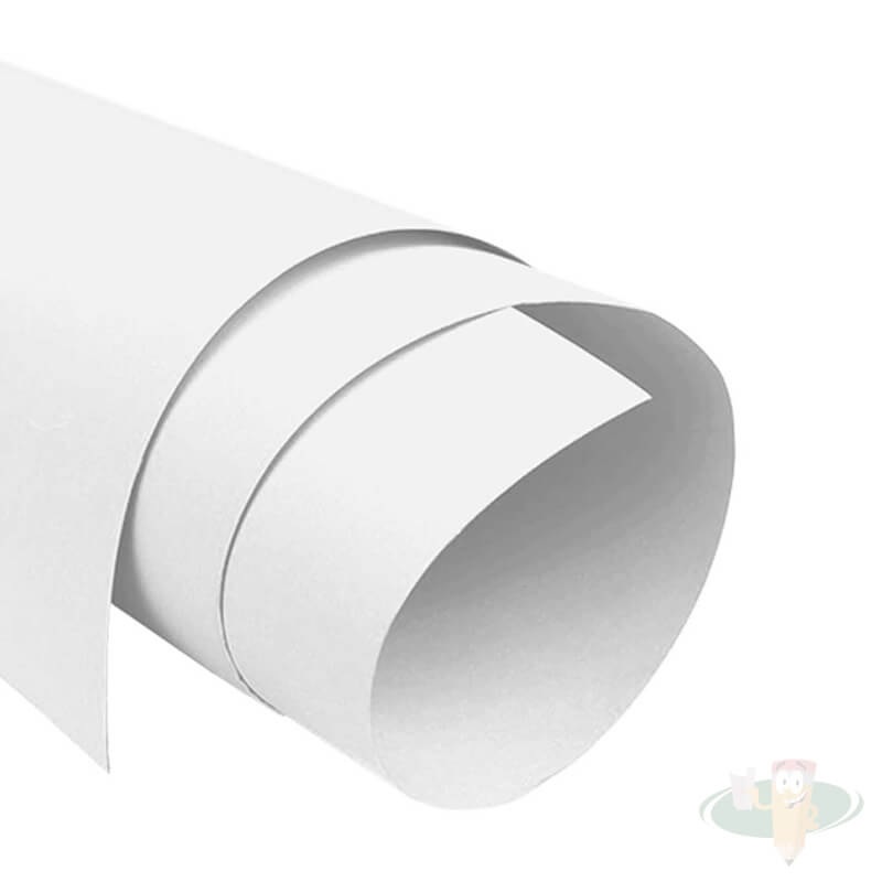 CARTULINA ESPANOLA 55X77 COLOR BLANCO