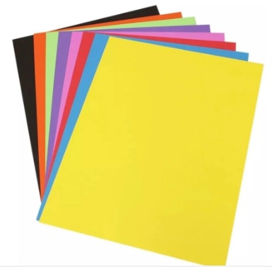 CARTULINA COLORES SURTIDO A ELECCION 53.5 X 77 PRECIO X UNIDAD