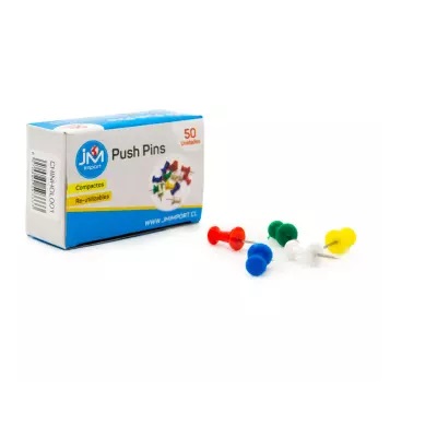 PUSH PINS 50 UNIDADES  #11200003 (10-500)