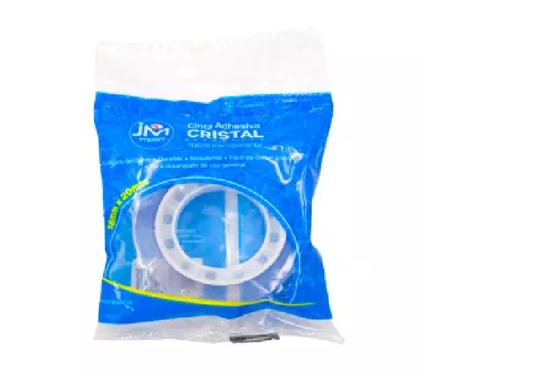 CINTA ADHESIVA TRANSPARENTE 18 MM X20 MTS