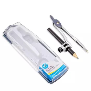 COMPAS METAL CON LAPIZ UNIVERSAL (12-360)