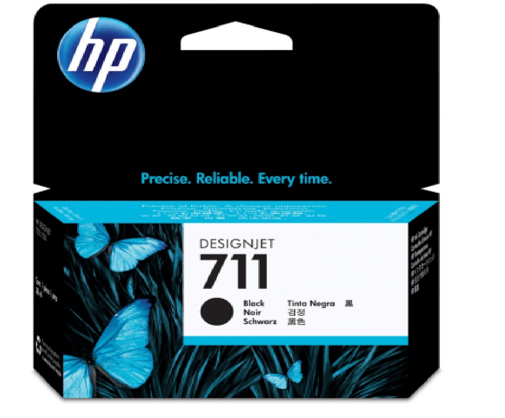 Cartucho de tinta HP 711 Negro Original (CZ129A)