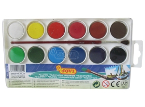 ACUARELA 12 COLORES JOVI