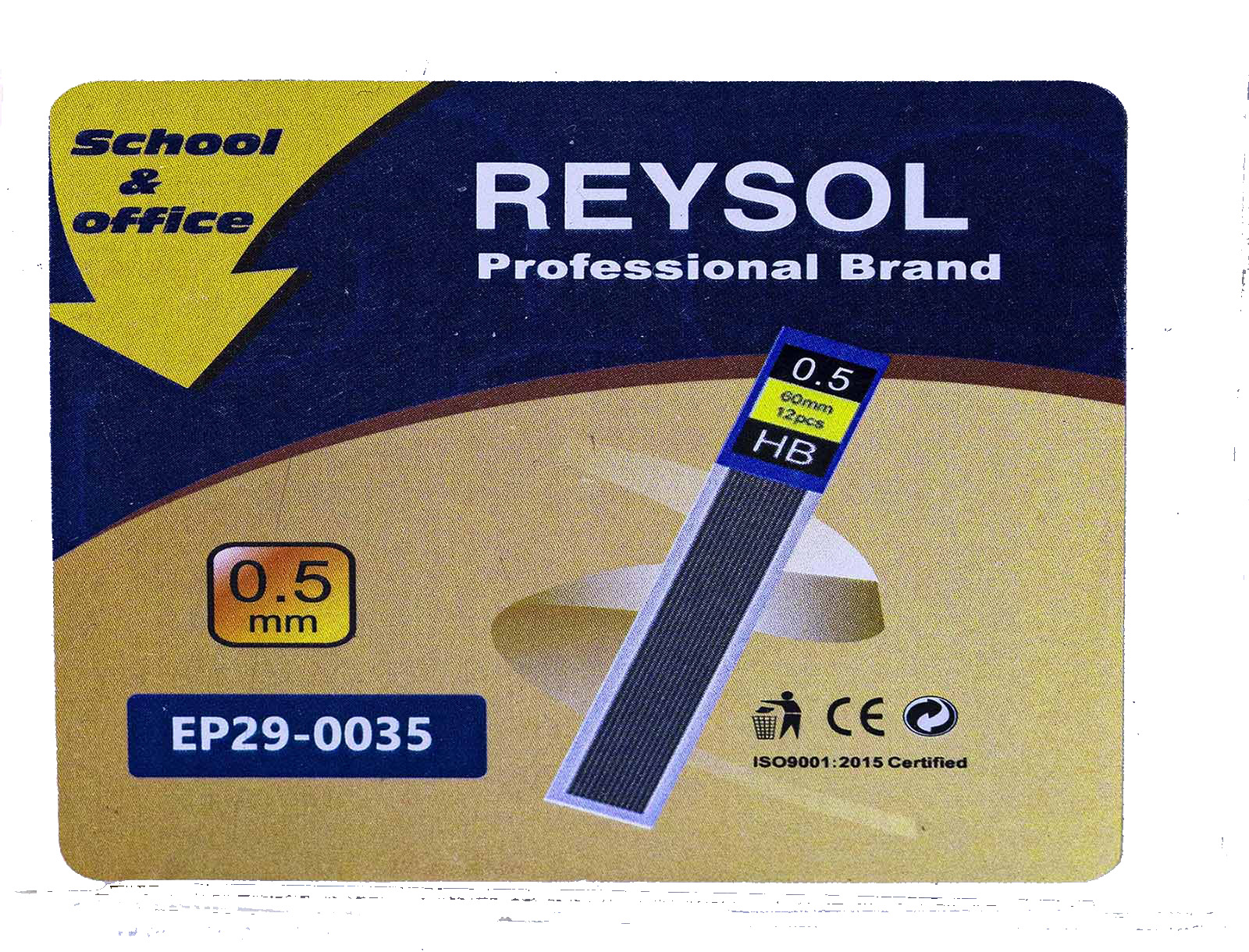 MINAS HB 0.7 REYSOL PRECIO X  TUBOS