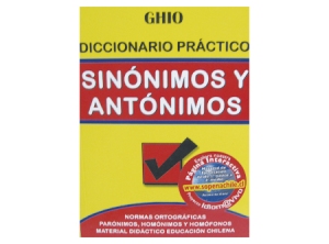 DICCIONARIO SINONIMOS Y ANTONIMOS GHIO D.