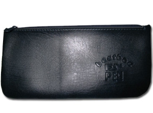 ESTUCHE P/LAPICES CUERINA AZUL BESTBAG 12X25