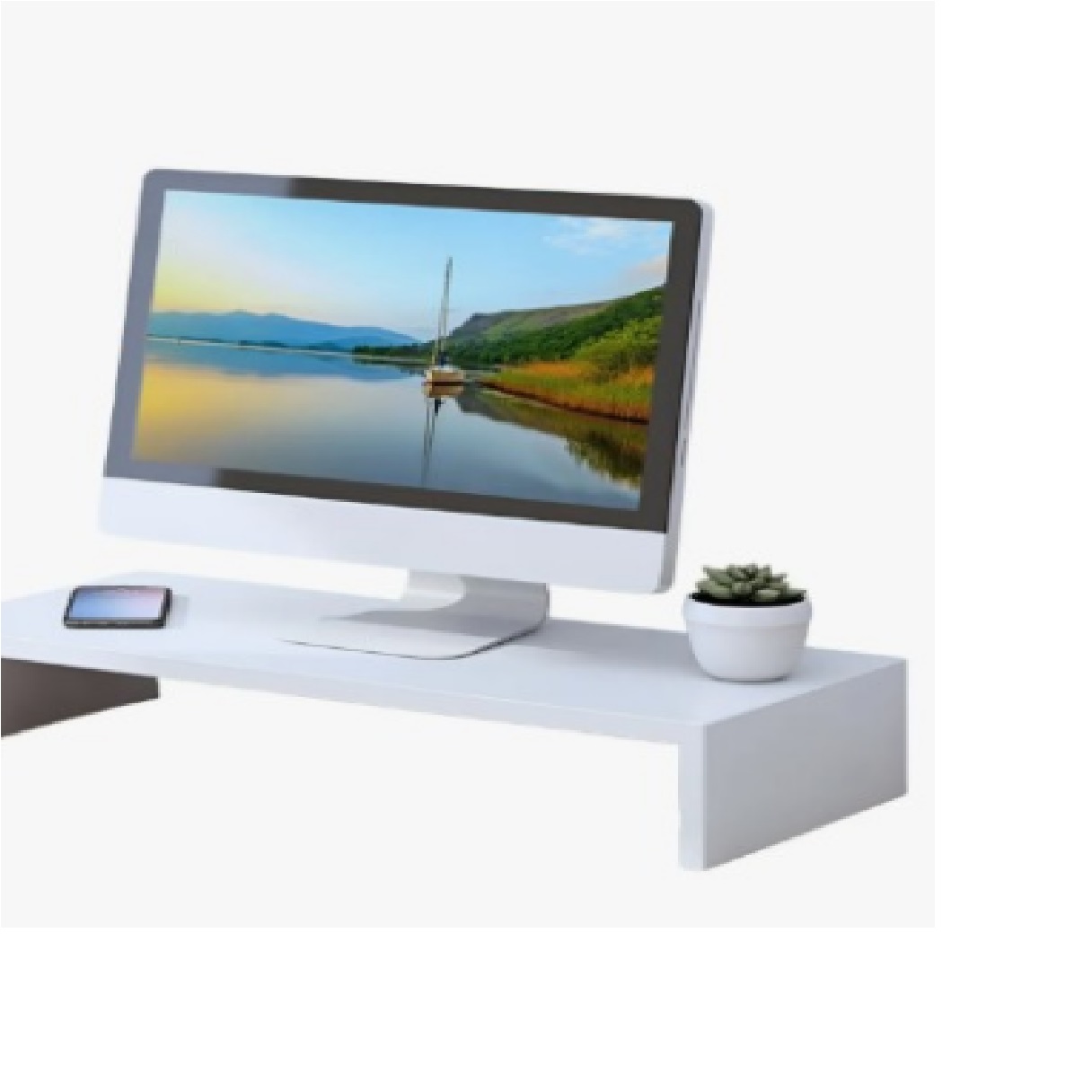 ELEVADOR DE MONITOR ARMABLE MADERA