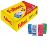 GOMA DE BORRAR, MIGA COLOR FULTONS CAJA 60 UNID.