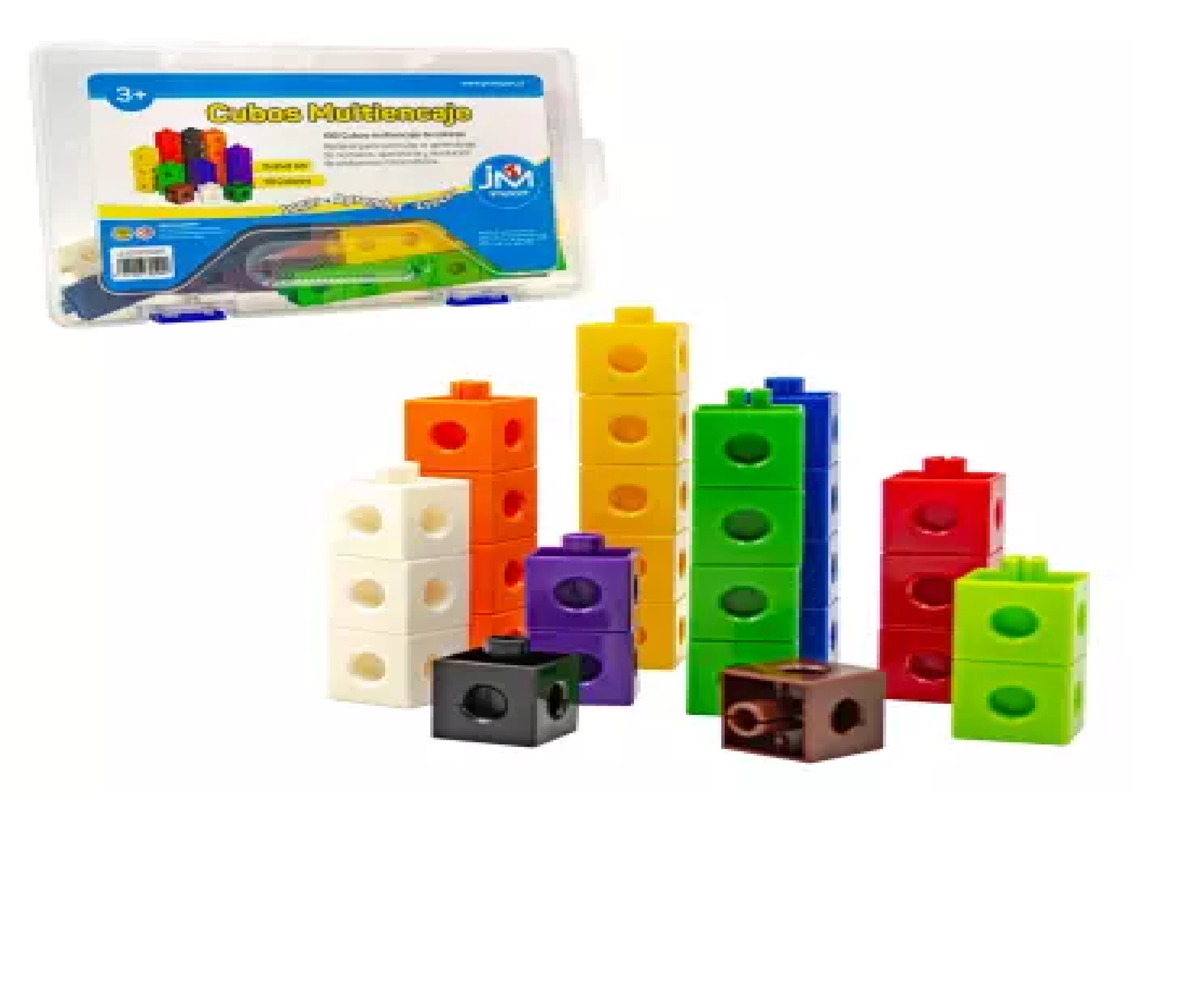 CUBOS UNIFIX MULTIENCAJE 10 COL.100 UNI CAJA (1-36