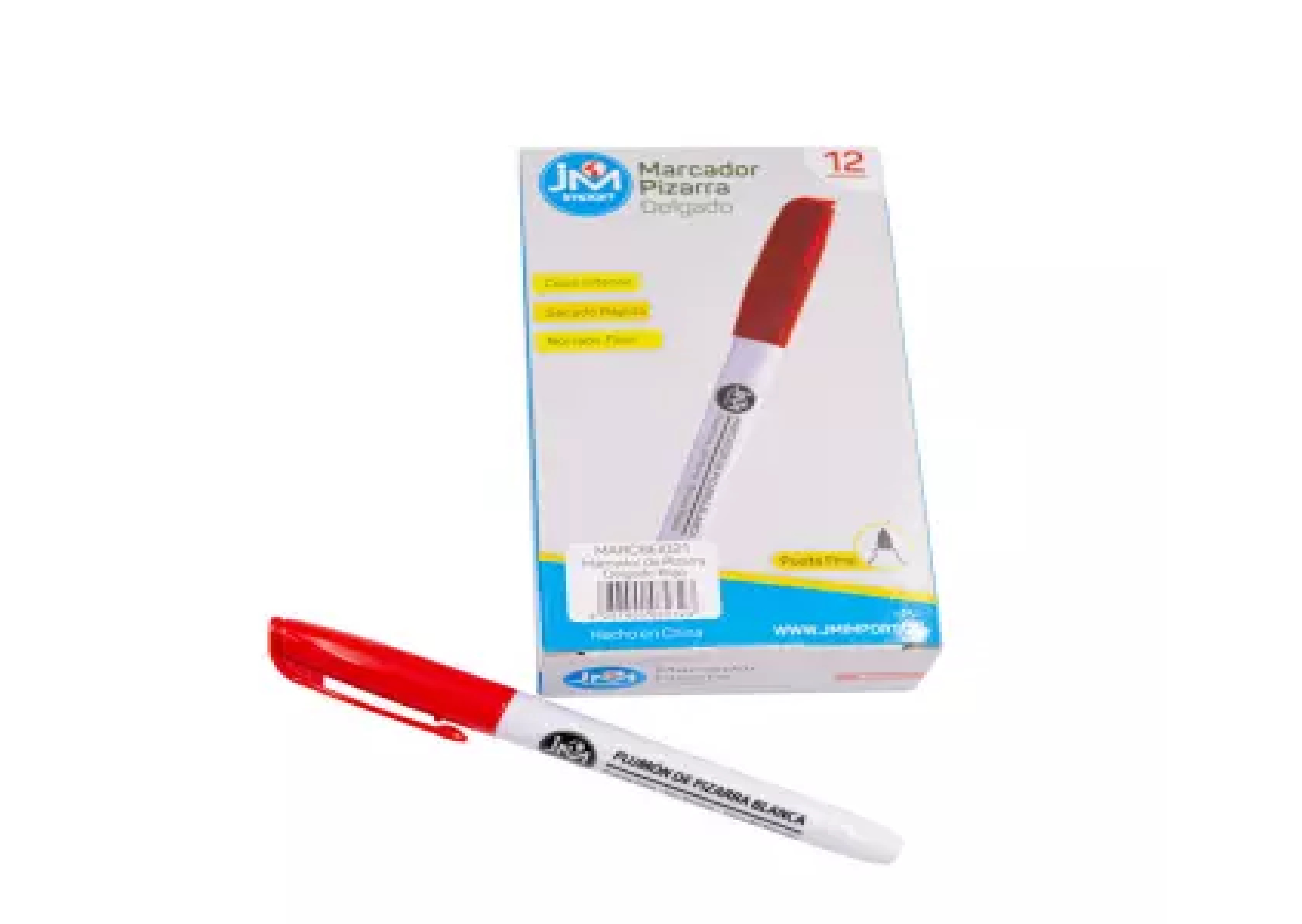 MARCADOR DE PIZARRA DELG.ROJO BY1002 (12-144-1728)