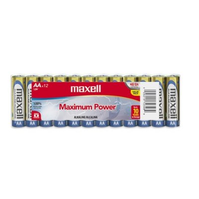 PILAS ALCALINAS MAXELL AA BLISTER DE 4 UNIDADES 1.5 V