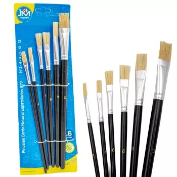 DISPLAY DE PINCELES 577 DIF MEDIDAS 6 UNID.(36-360