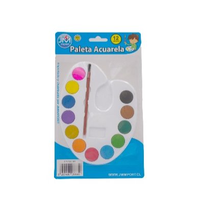 ACUARELA 12 COLORES PALETA REF. 8012 (12-288)
