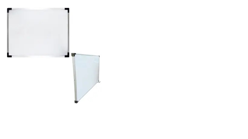 PIZARRA BLANCA 90X120 CM. BORDE ALUMINIO