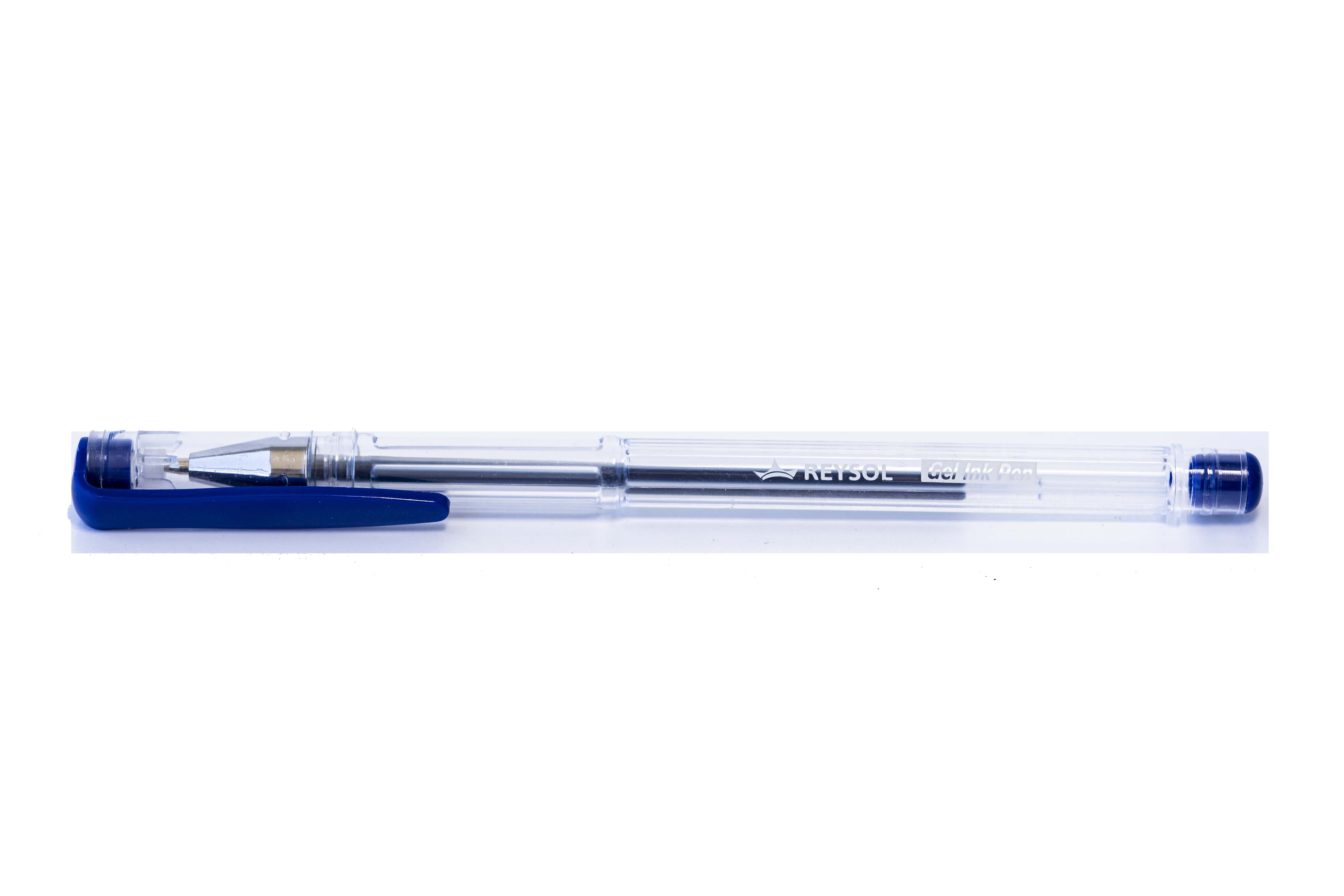 BOLIGRAFO GEL 0.7 REYSOL COLORES AZUL CAJA 12 UNIDADES