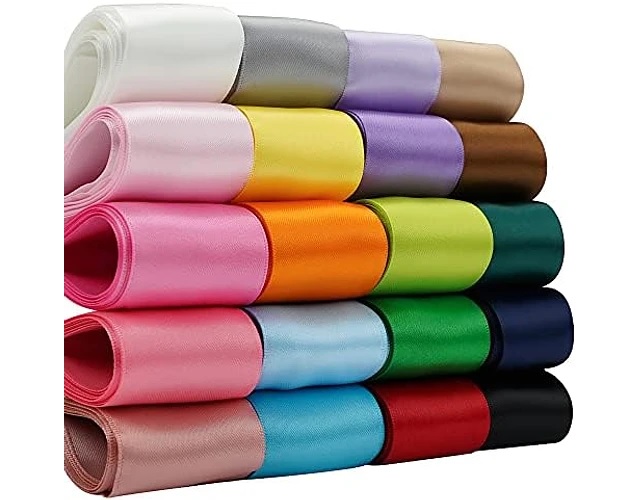 CINTA SATIN 20MM X 100 MT COLOR A ELECCION PRECIO X UNIDAD
