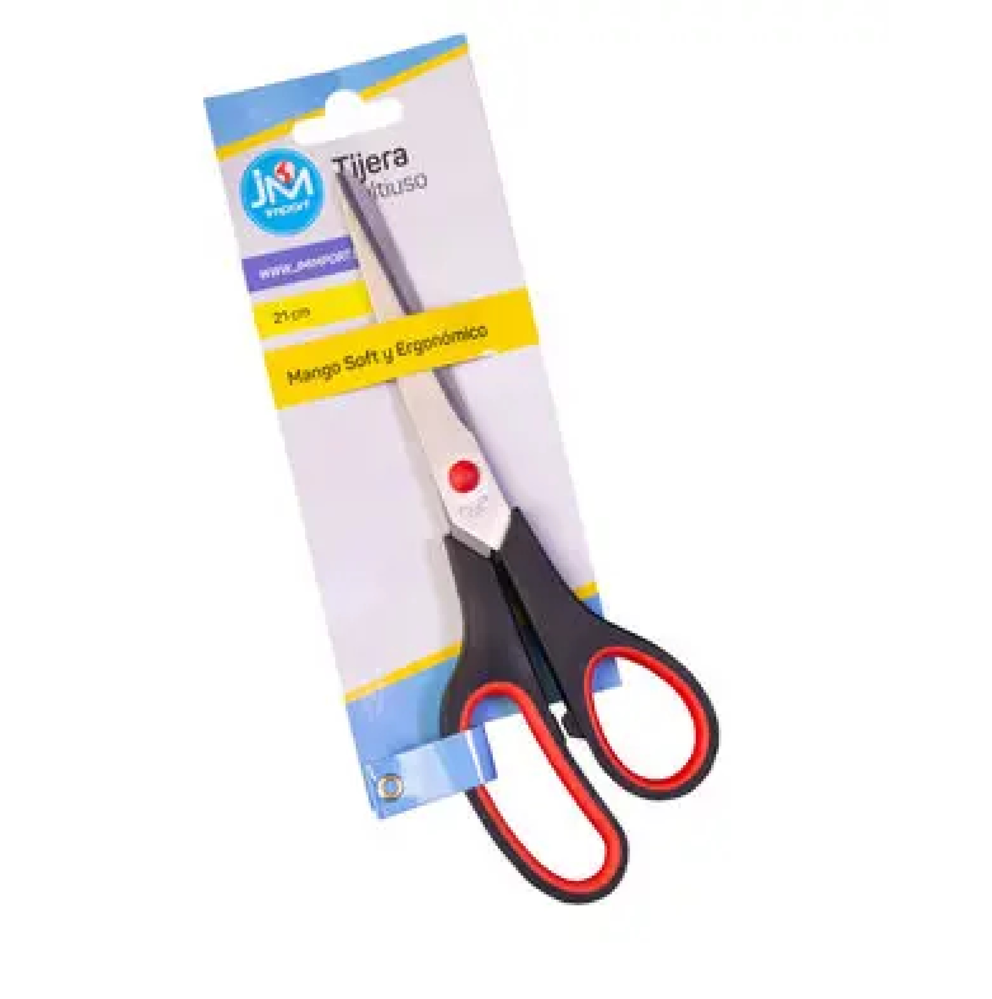 TIJERA OFICINA 21CM MANGO SOFT (24-144)