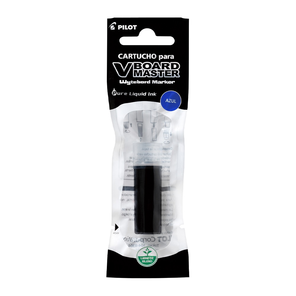 CARTUCHO VBOARD MASTER AZUL  PILOT PRECIO X 1 UNIDAD